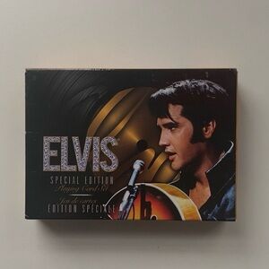 Amazon Elvis Special Edition Playing Card Set - Black and Gold
